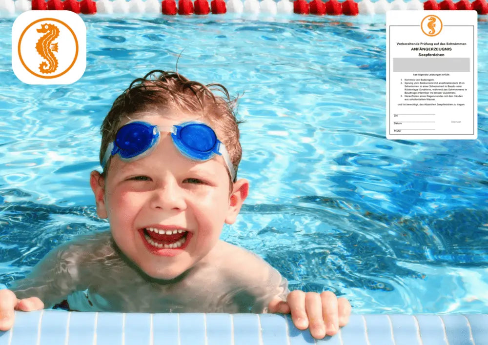 10 Baderegeln für das Seepferdchen