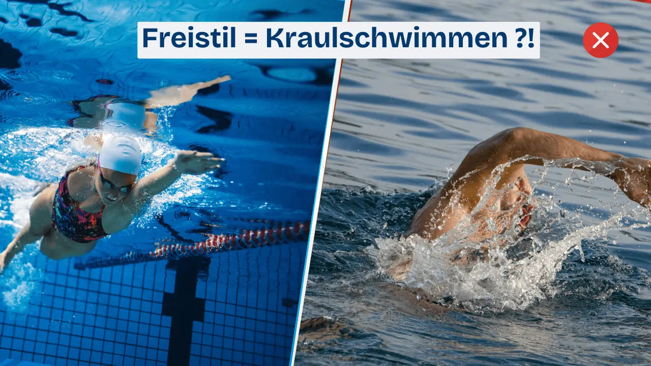 Freistil beim Schwimmen einfach erklärt