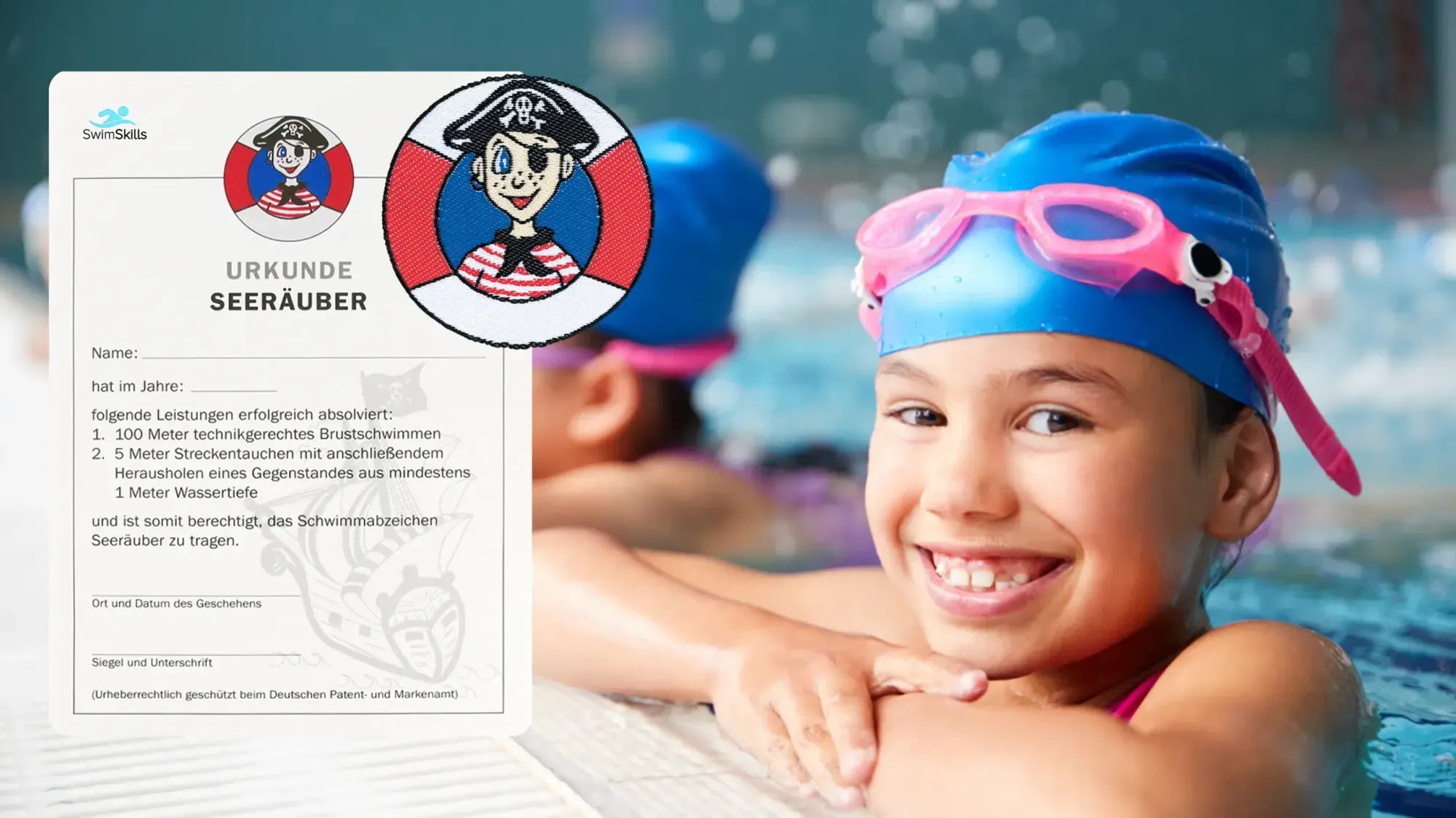 Seeräuber Abzeichen einfach und sicher bestehen