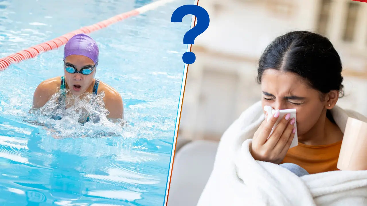 Schwimmen bei Erkältung: Ja oder nein?