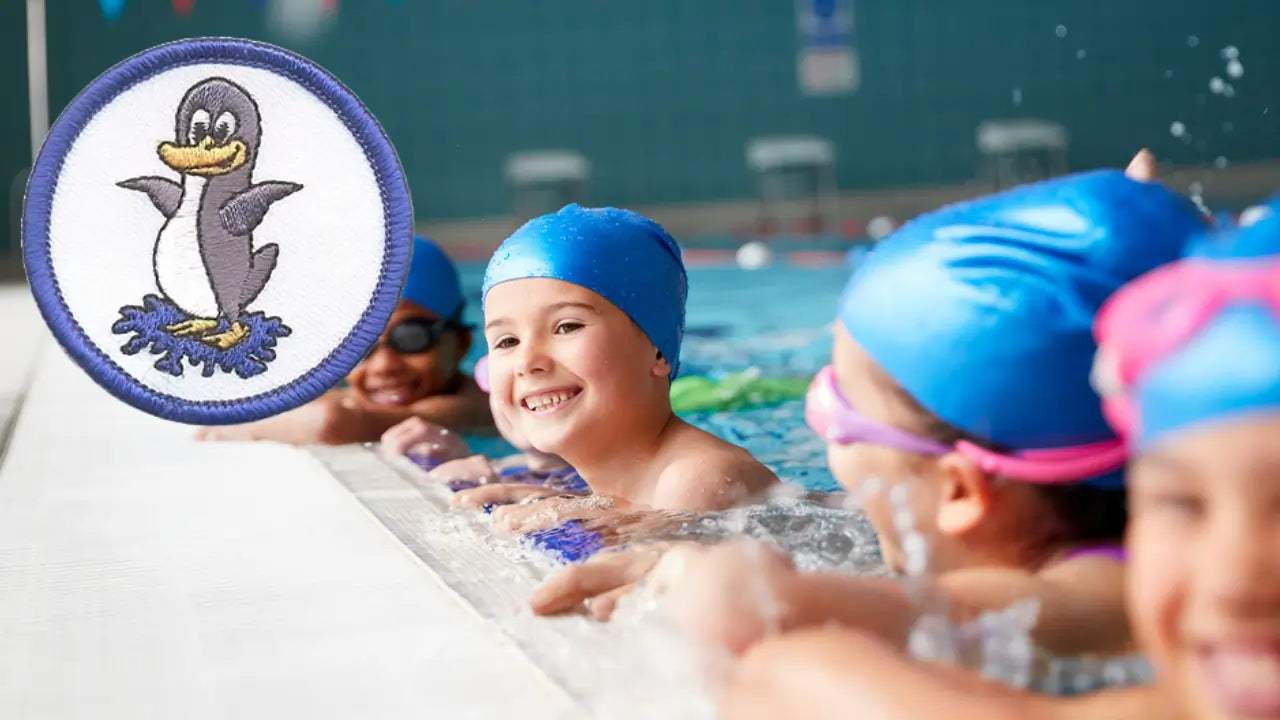 Pinguin Schwimmabzeichen sicher bestehen