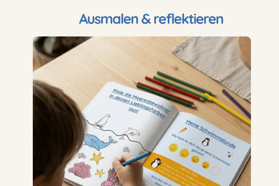 Kinderbuch zum Schwimmen lernen