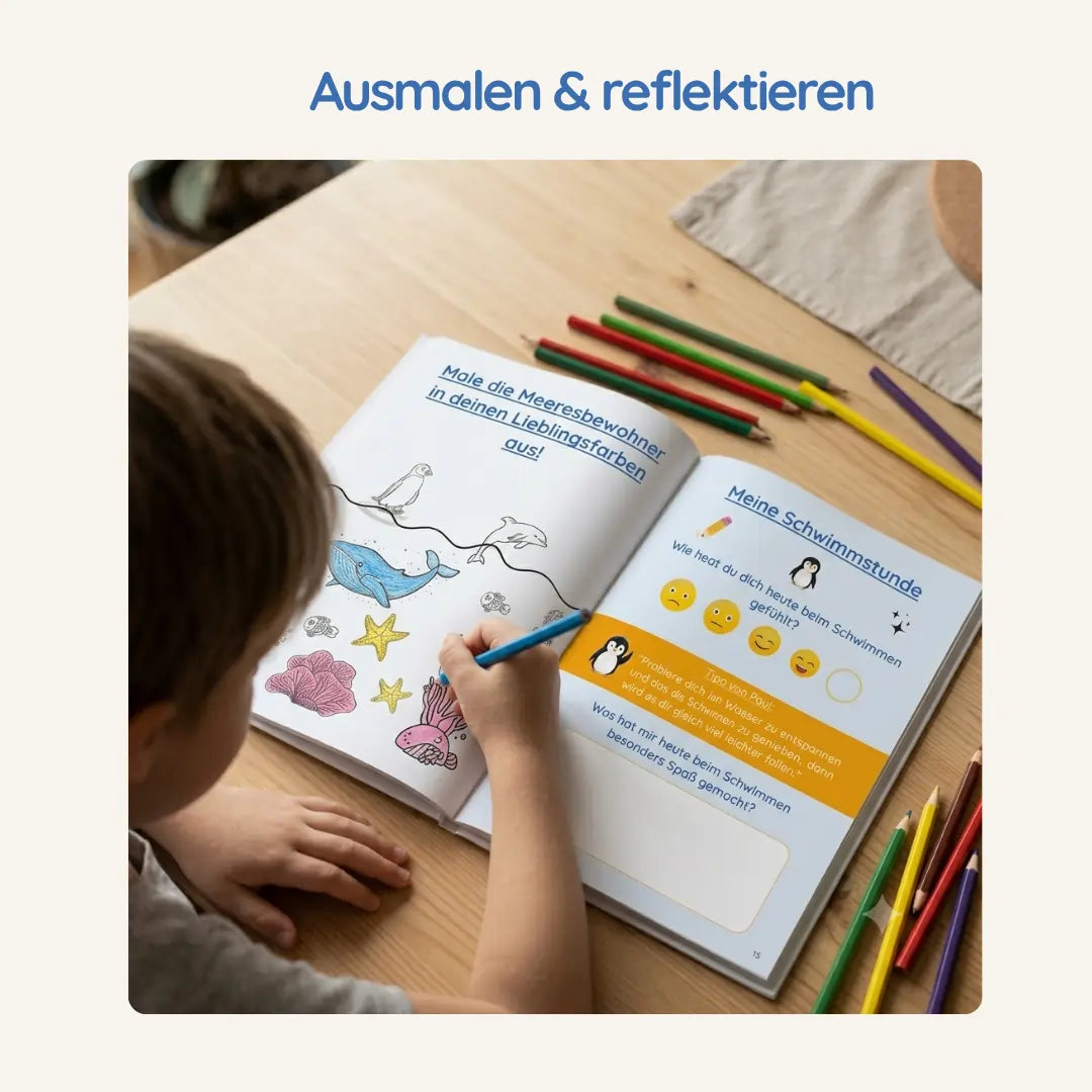 Kinderbuch zum Schwimmen lernen